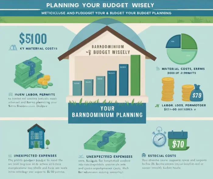 Budget planning for Barndominium